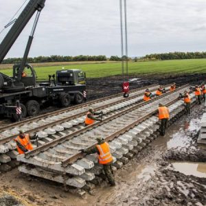 строительство железных дорог предприятия
